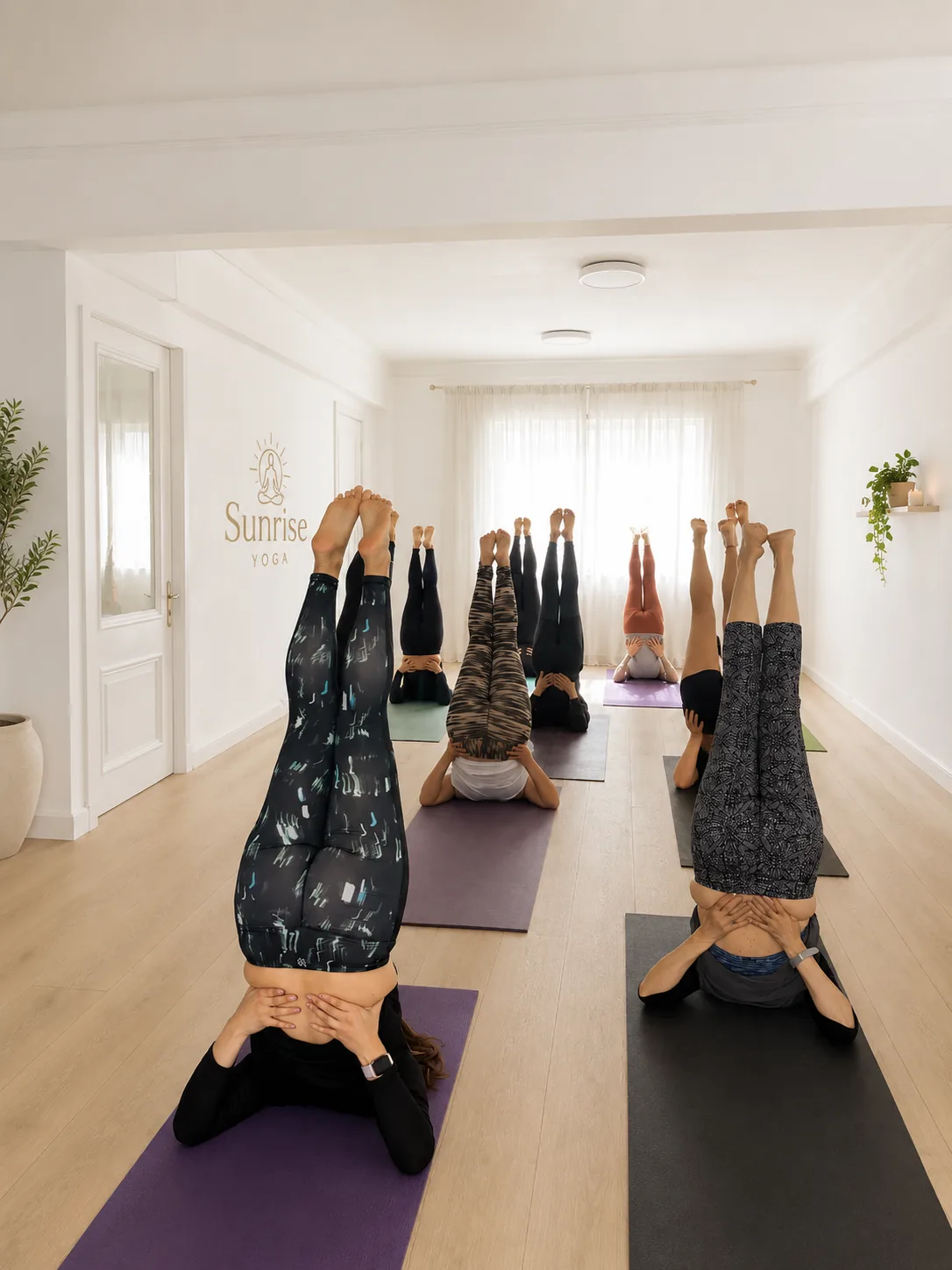 Clase de yoga