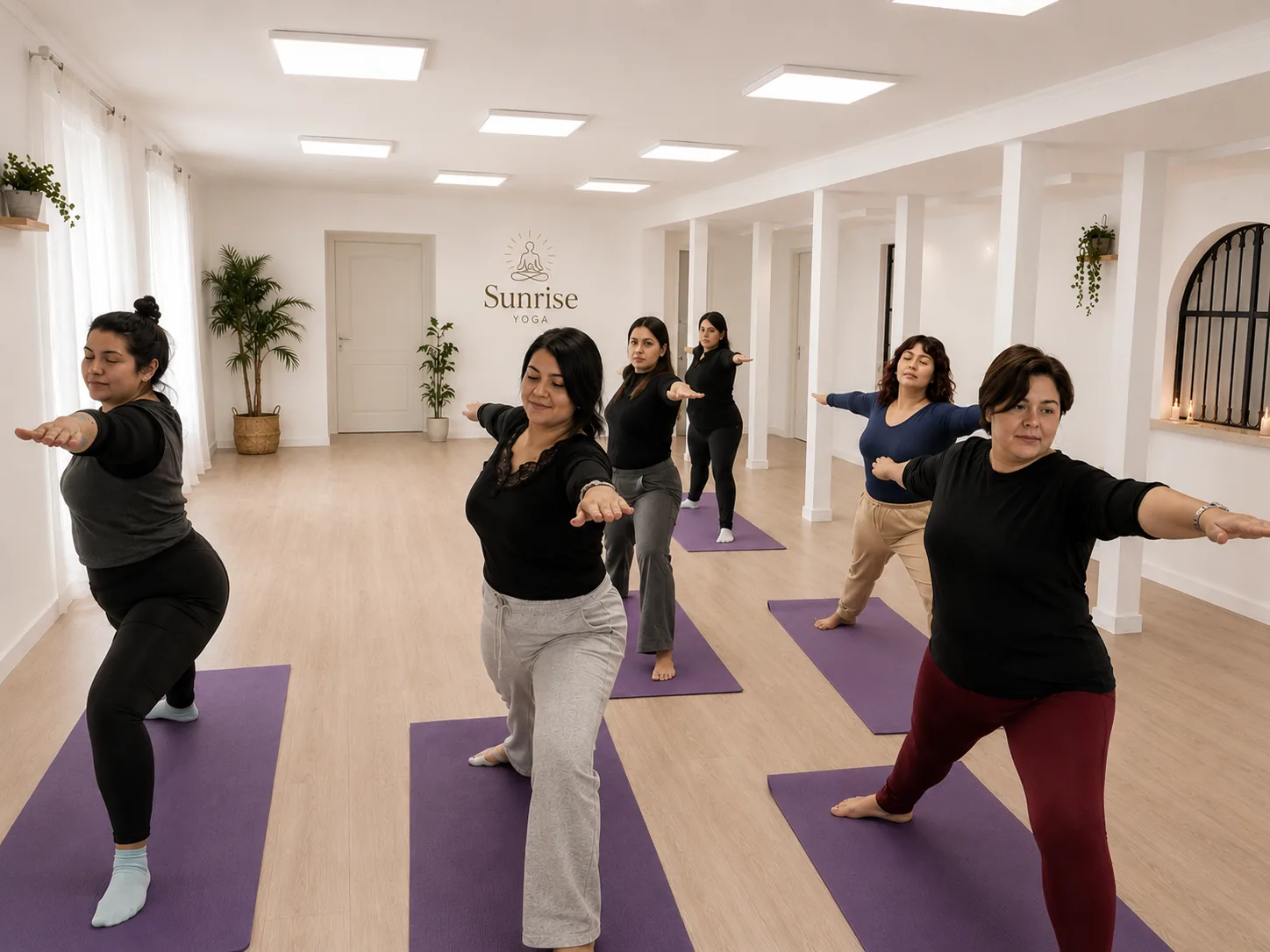 Clase de yoga